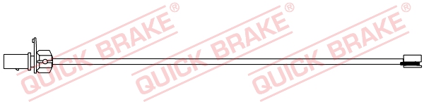 Czujnik zużycia klocka